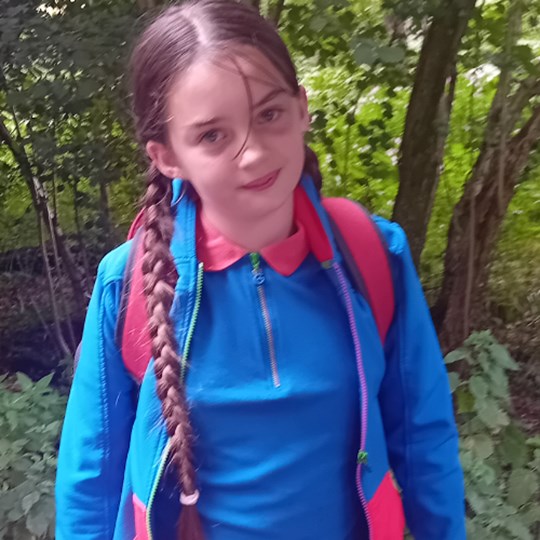 Erin's fundraising page