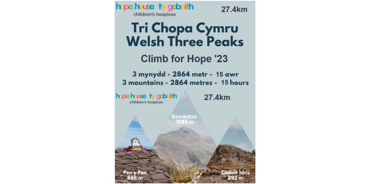 Guillaume SaintCirgue is fundraising for Hope House & Ty Gobaith