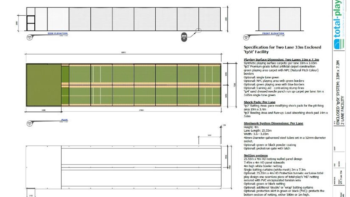 Yarm CC Cricket Net Project JustGiving