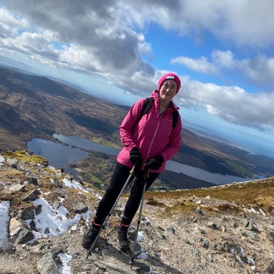 Claire's fundraising page