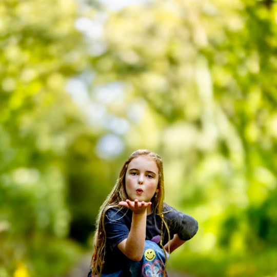 Ellia's fundraising page