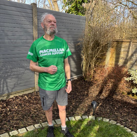 Mike's fundraising page