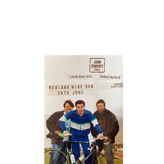 Andy's Thank You' to MACMILLAN