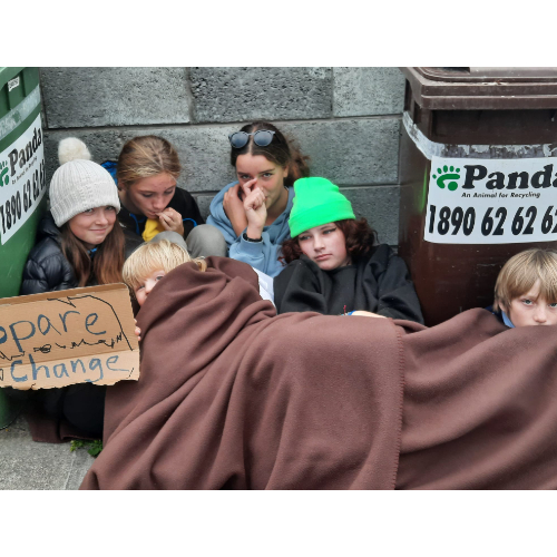 Isobel, Connor, Lucy, Katie, Sophia  Harvey's Sleepout