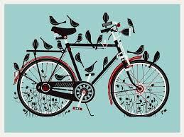 birds on bikes