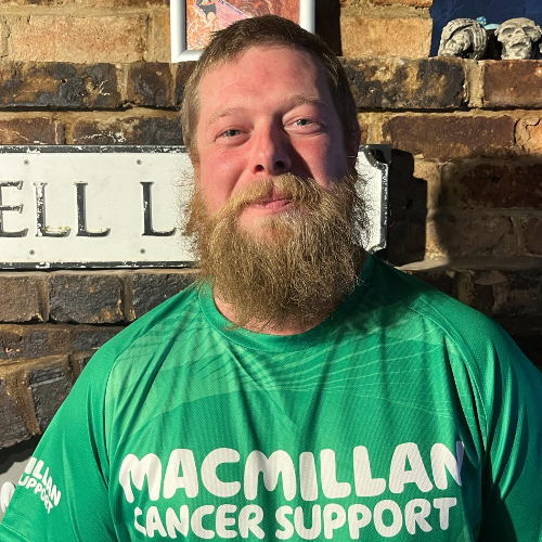 Michael's fundraising page