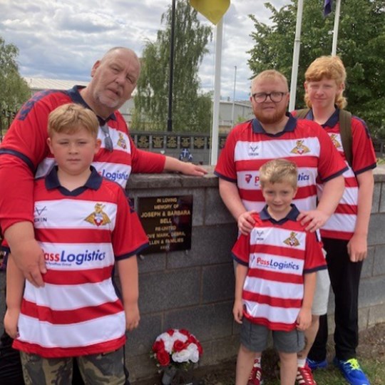 MARK's fundraising page