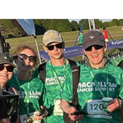 Mike's fundraising page