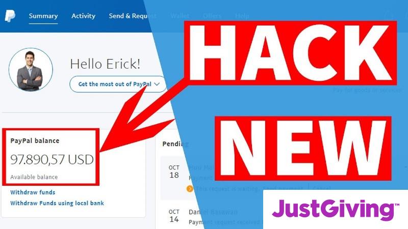 Crowdfunding To Paypal Hack Free Money Glitch New Legit On Justgiving