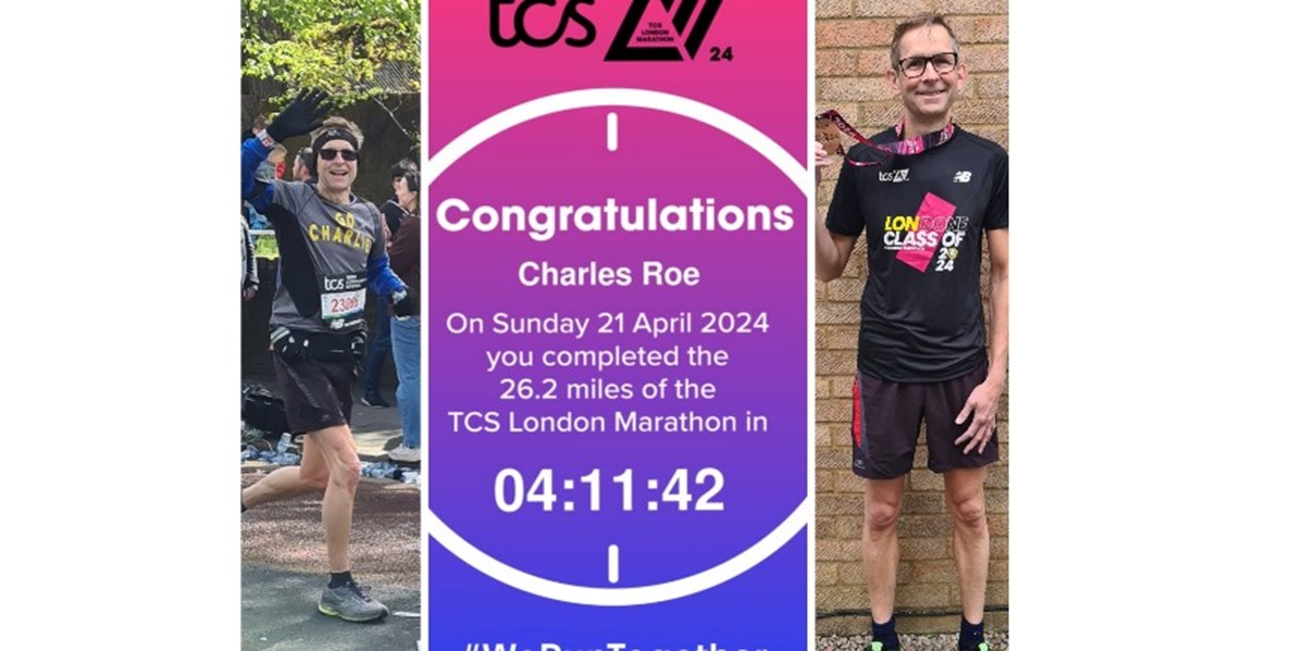 Charles Roe is fundraising for Alzheimer's Research UK