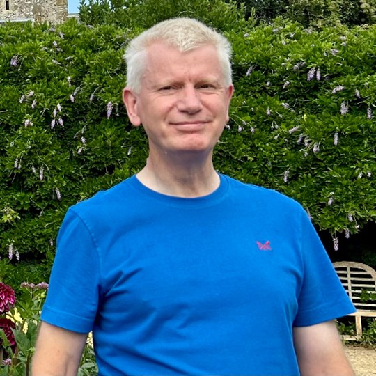 Simon supports Prostate Cancer UK