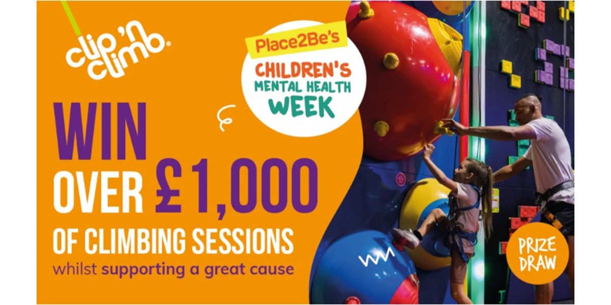 Clip 'n Climb is fundraising for Place2Be