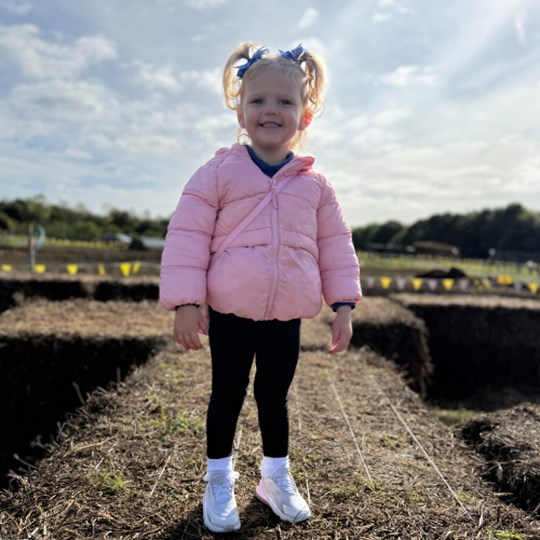 Arabella-Rose's fundraising page