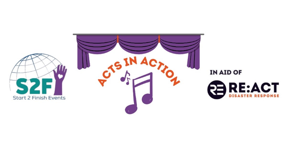 Start To Finish Events is fundraising for REACT Disaster Response