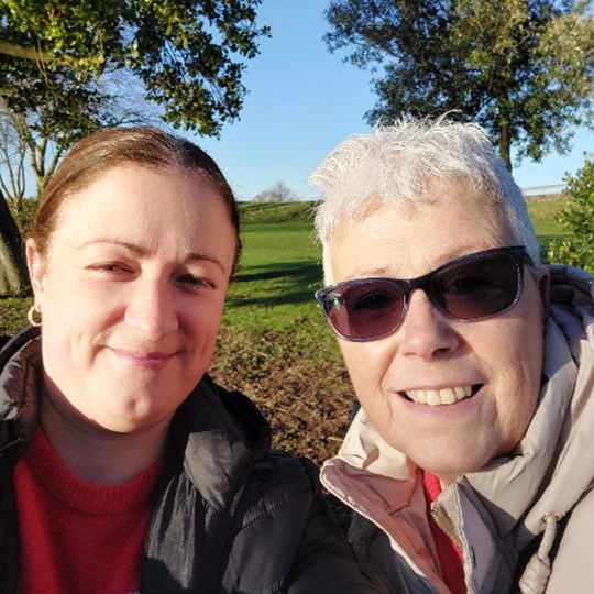 Dawn's 10 mile walk
