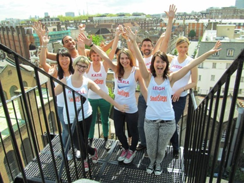 Team REN is fundraising for Small Steps SFP