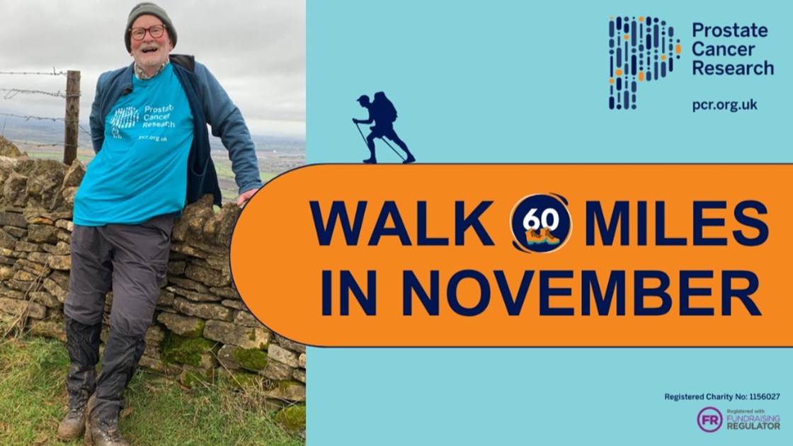 Prostrate Helpers Richard Hopkin is fundraising for Prostate Cancer Research