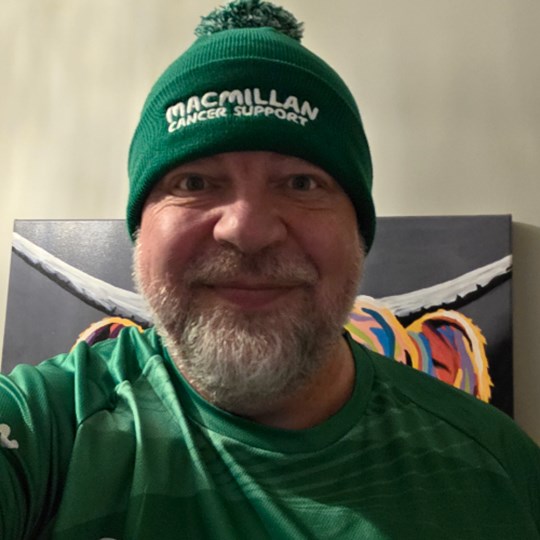 Peter's fundraising page