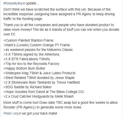 Update from the Page owner