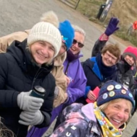 Nifty Sixties Janet and Carol tackle a marathon