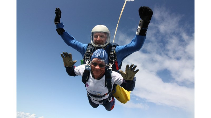 Friends to skydive for support group Nature and Nurture