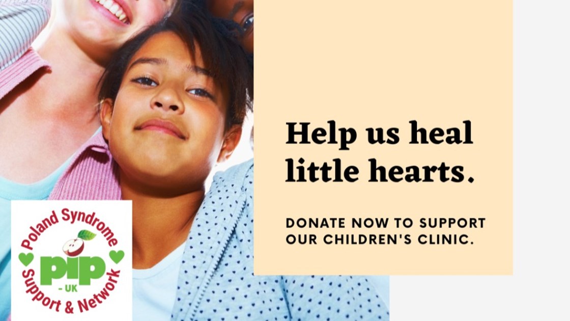 UK's only Poland Syndrome Clinic for Children JustGiving