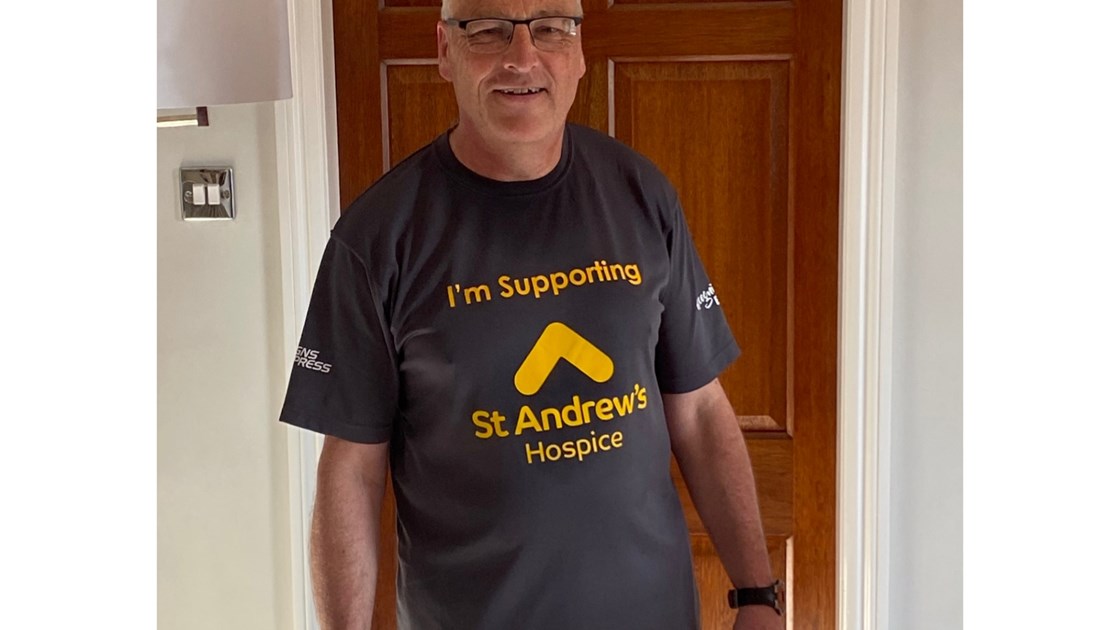 iain chalmers is fundraising for St Andrew's Hospice, Grimsby