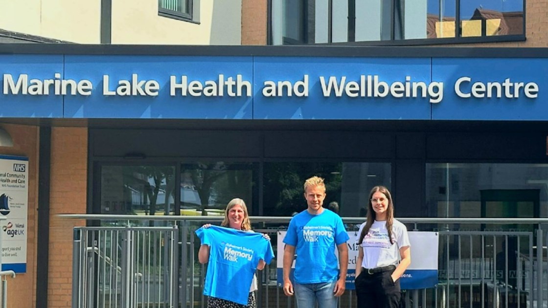Marine Lake Medical Practice is fundraising for Alzheimer's Society