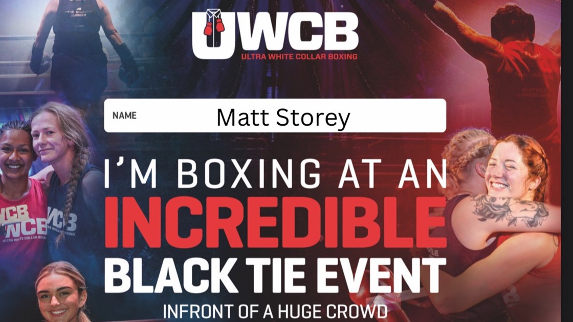 Matt Storey is fundraising for Cancer Research UK