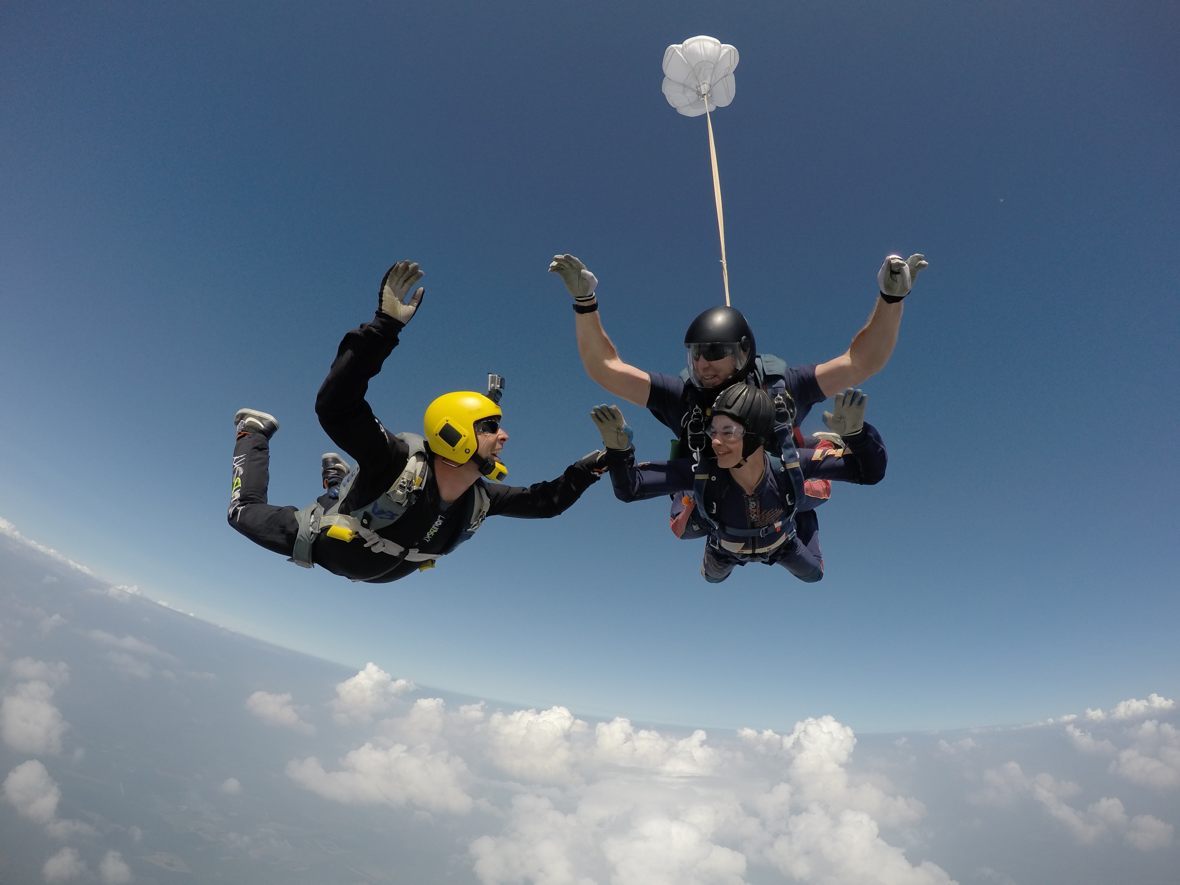 Topless Parachuting