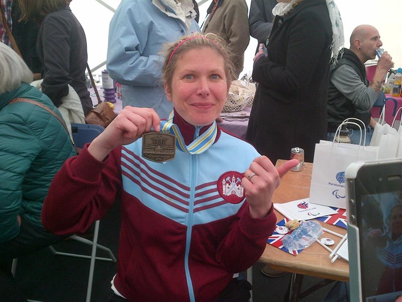 Ali Stripling is fundraising for British Paralympic Association