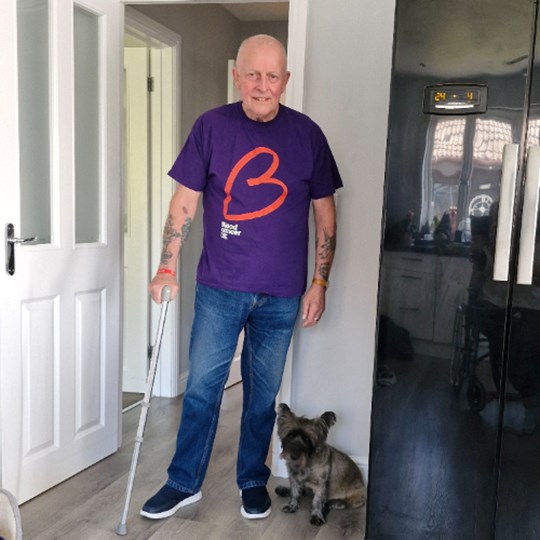 Gary's fundraising page
