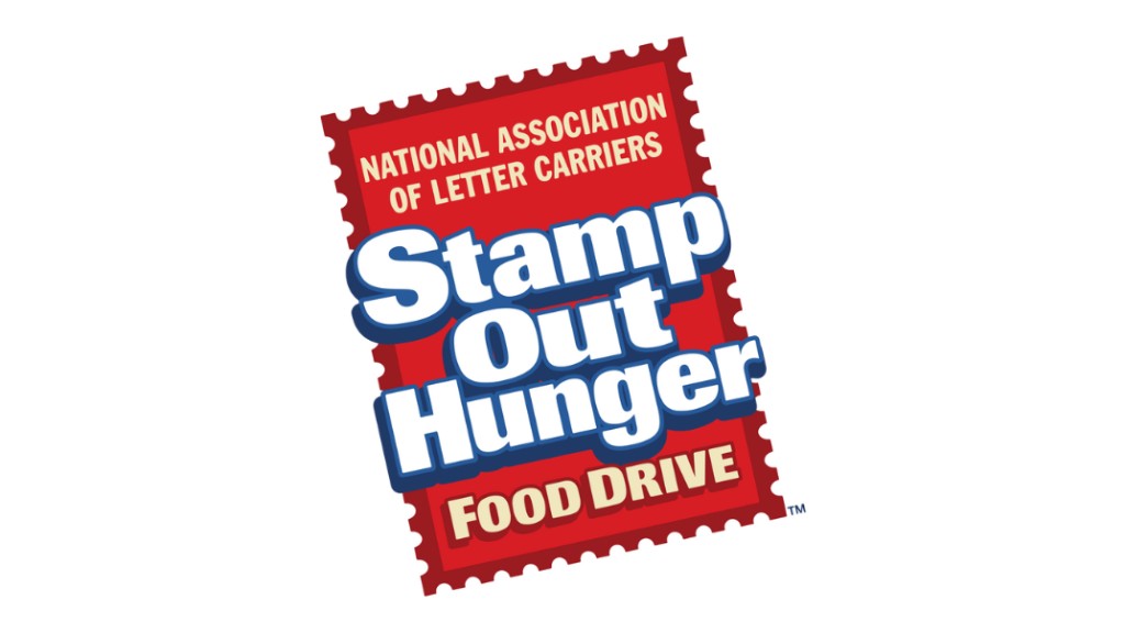 National Association of Letter Carriers Stamp Out Hunger Food