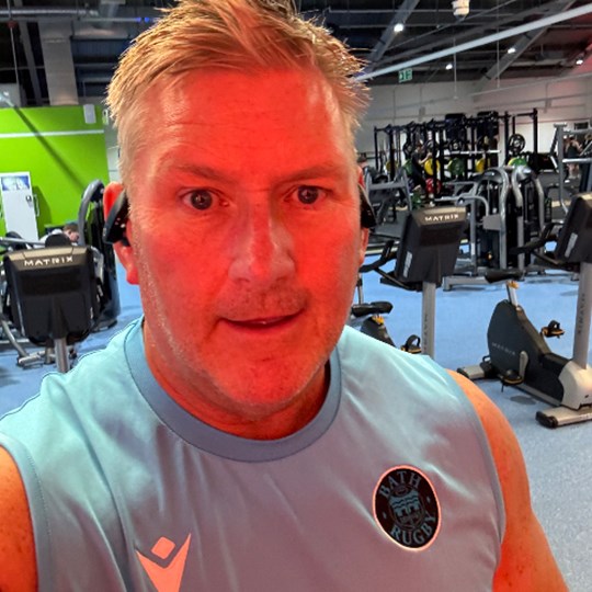 David's fundraising page