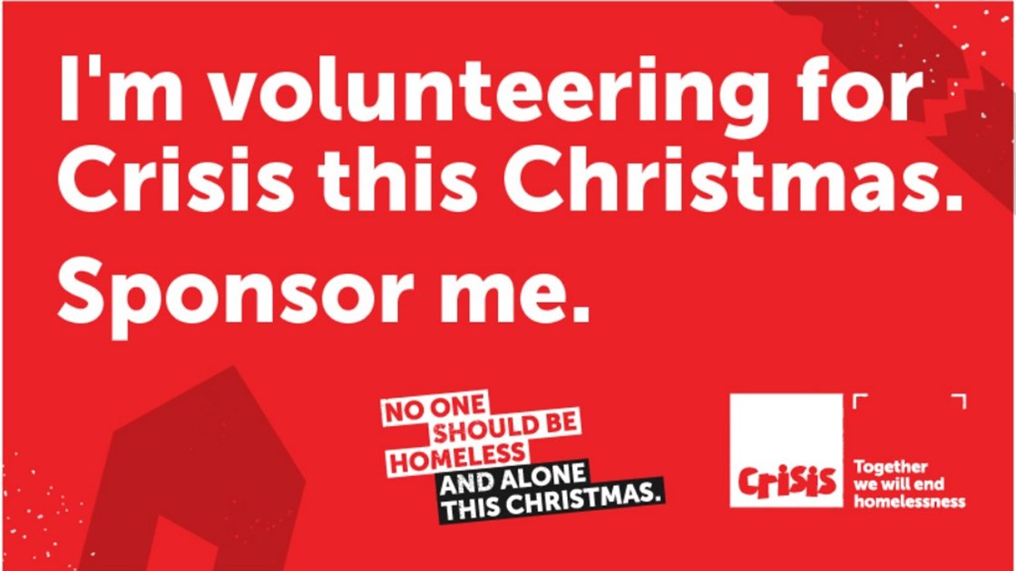 Sponsored Volunteering Crisis This Christmas JustGiving