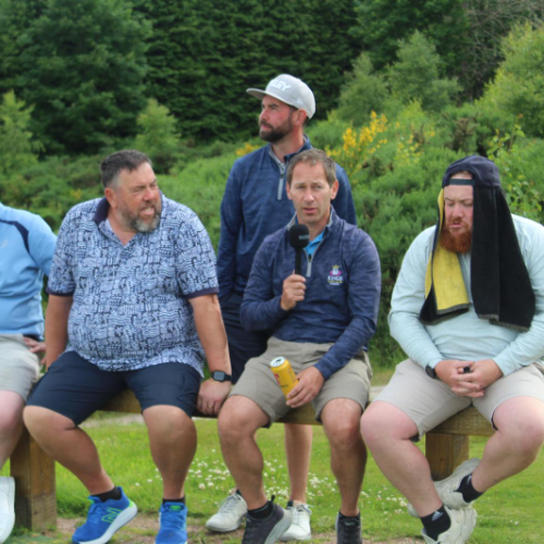 Kevin's Big Golf Race