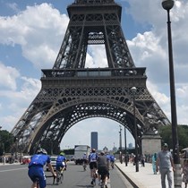 London to Paris riders raising money