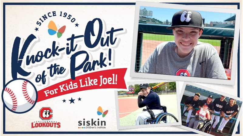 Knock-it Out Of The Park for kids like Joel - JustGiving