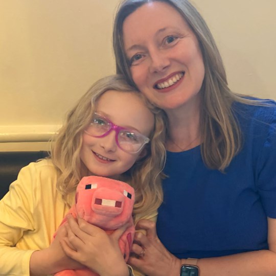 Allyson's fundraising page