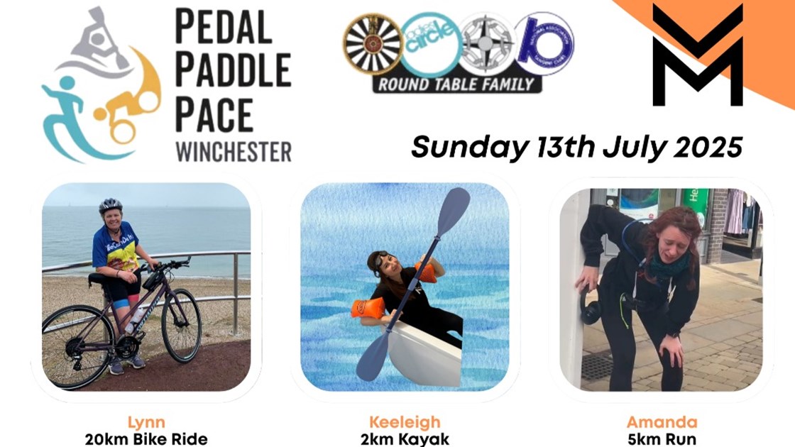 Sponsor Move Momentum at the Pedal Paddle Pace race! - JustGiving