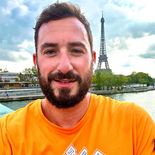Ben's running the London Landmarks Half Marathon for Tommys