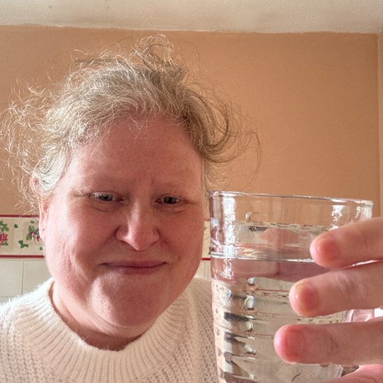 Heidi's Water challenge for diabetes UK