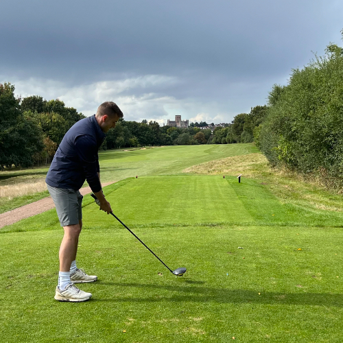 John's Big Golf Race