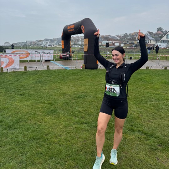 Amy's 12 Mile London City walk for Crisis