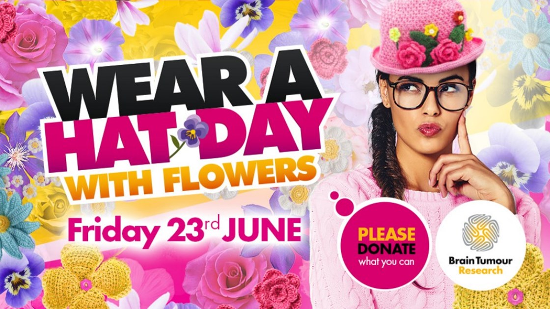Wear A Hat Day with Flowers 2023 JustGiving