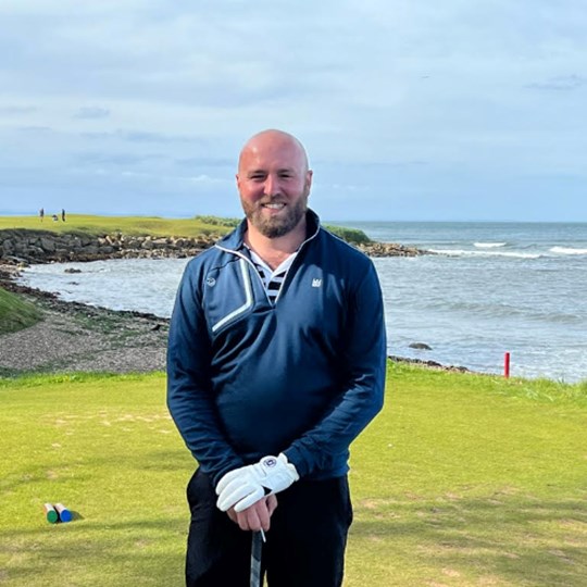 Tanios's Big Golf Race