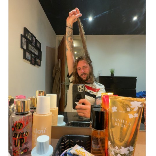 Garry's fundraising page