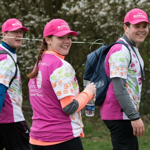 Annabelle and Tom are walking the Marsden March