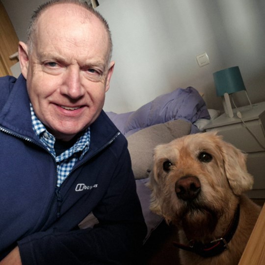 PATRICK's fundraising page