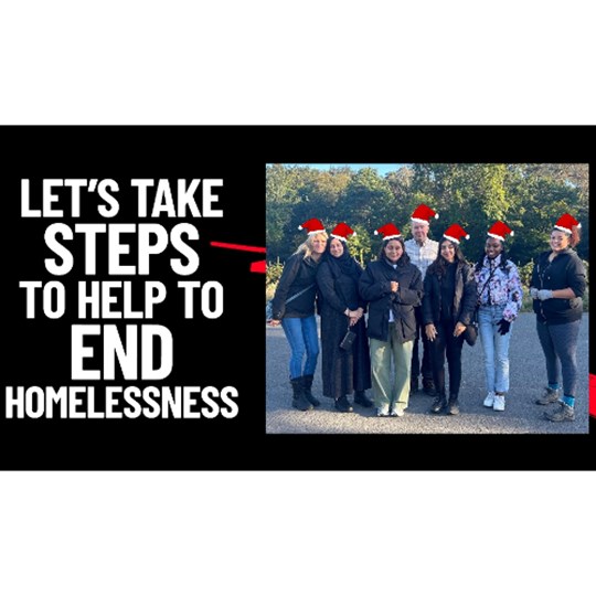 My Walk for Home fundraiser with Shelter